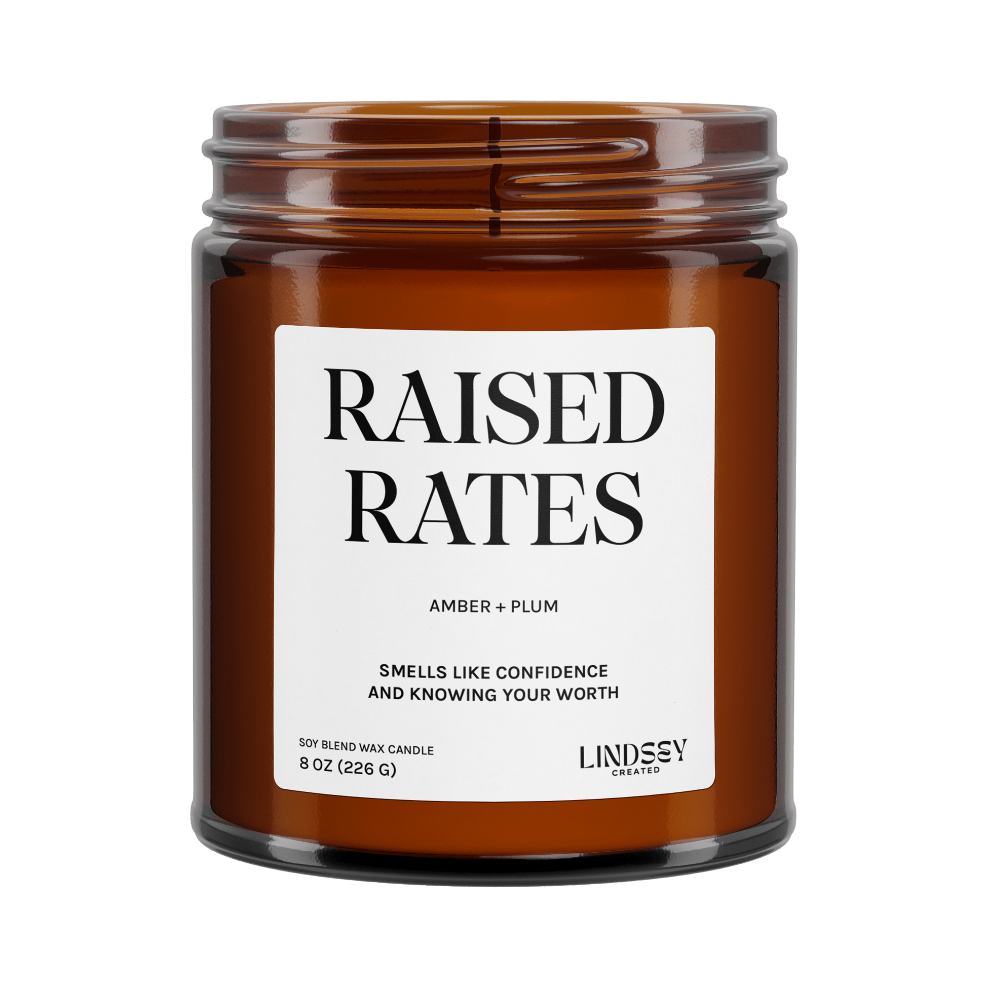 Raised Rates Candle