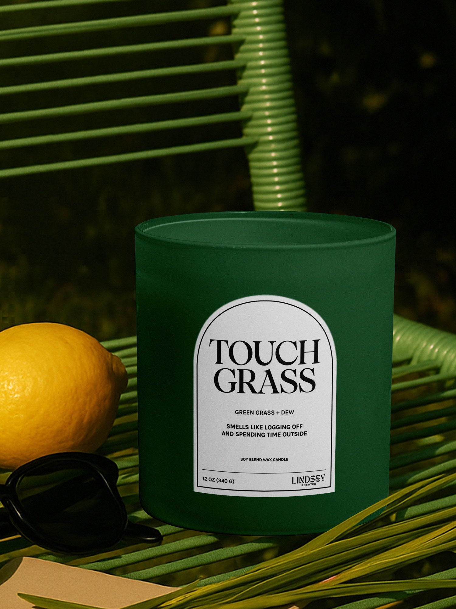 Touch Grass Candle
